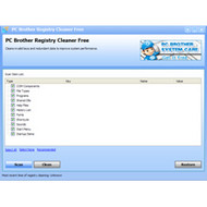 PC Brother Registry Cleaner Free screenshot